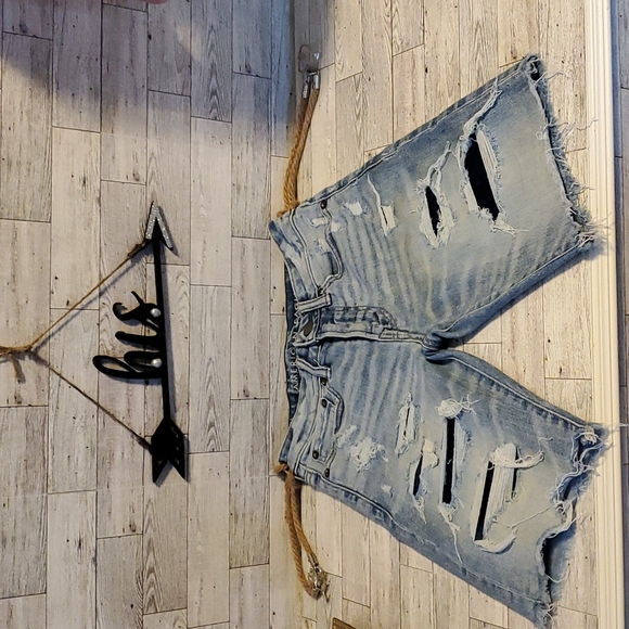 2 Pair of Mens American Eagle Jean Shorts - Picture 6 of 8